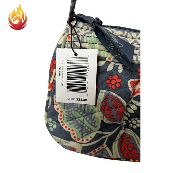 NWT Vera Bradley Frannie & Campus Double ID Wallet Set Nomadic Floral - Picture 3 of 10